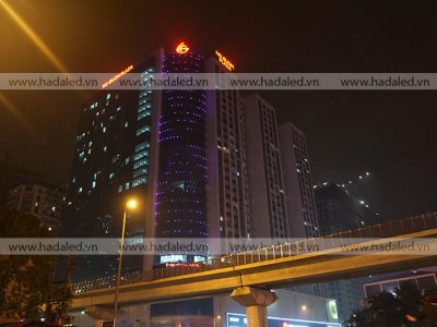 Led trang tri toa nha Led trang trí tòa nhà Ho Guom