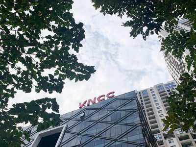 làm biển hiệu tòa nhà VNCC