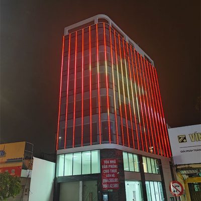 thi công LED tòa nhà đẹp mắt tại TP. Hồ Chí Minh