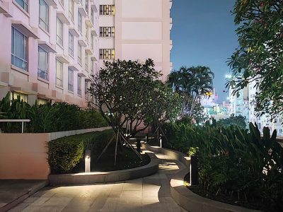 Lắp đặt đèn bollard sân vườn