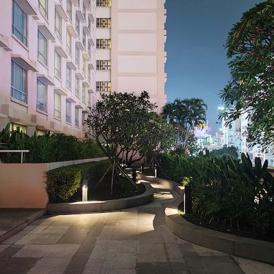 Lắp đặt đèn bollard sân vườn