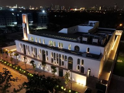 Đèn Led chiếu sáng kiến trúc mặt tiền