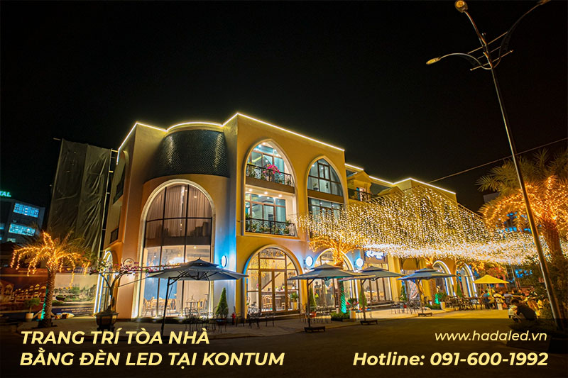 Led trang tri Sailling Club Coffee Kon tum