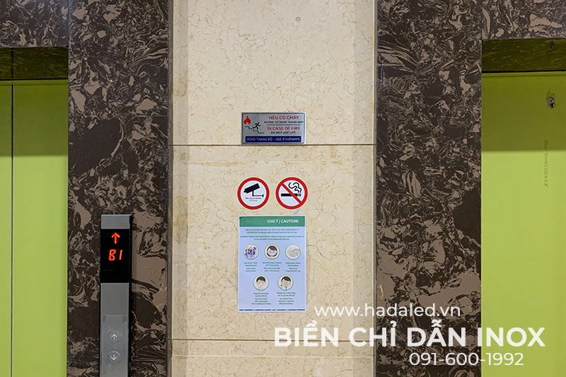 Biển Chỉ Dẫn Chung Cư Udic Westlake Bằng Inox 304 Ăn Mòn 9 BIỂN CHỈ DẪN CHUNG CƯ UDIC WESTLAKE BẰNG INOX 304 ĂN MÒN - Ảnh 2