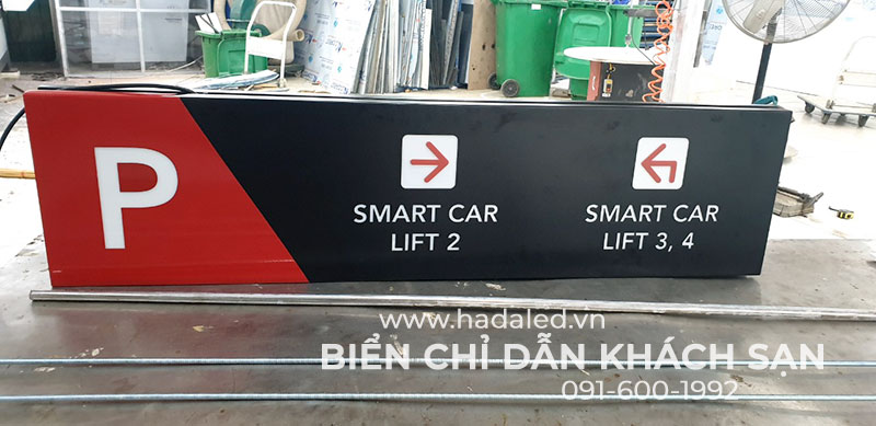 Thi Công Biển Chỉ Dẫn Khách Sạn Dolce By Wyndham Hanoi Golden Lake 24 Bien chi dan bai do xe smart car lift khach san dolce