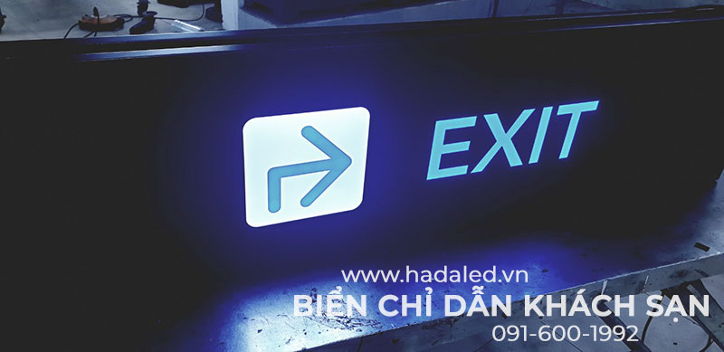 Thi Công Biển Chỉ Dẫn Khách Sạn Dolce By Wyndham Hanoi Golden Lake 27 bien chi dan exit phat sang khach san dolce