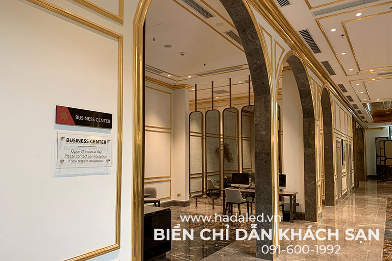 Thi Công Biển Chỉ Dẫn Khách Sạn Dolce By Wyndham Hanoi Golden Lake 22 bien chi dan khu vuc chuc nang khach san dolce